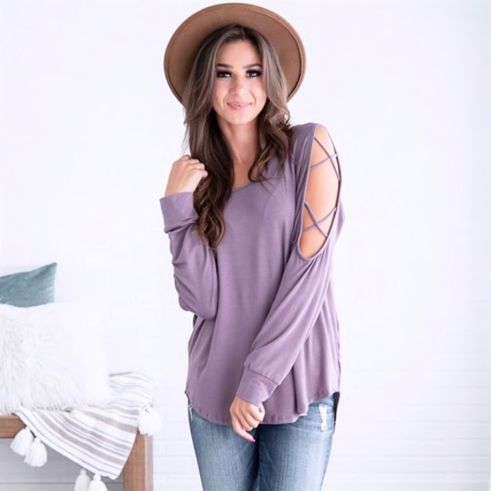 Lavender shirt